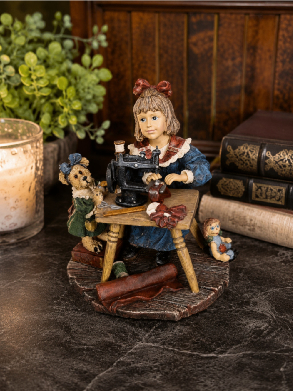 1999 Yesterday's Child Barbara Ann Jodi Annie Stitched With Love Figurine